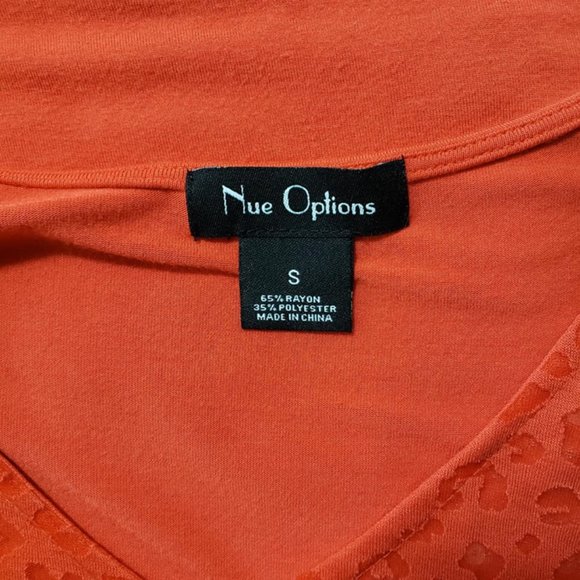 SOLD ***** Nue Options Sequins Cheetah Print Top - Picture 5 of 9